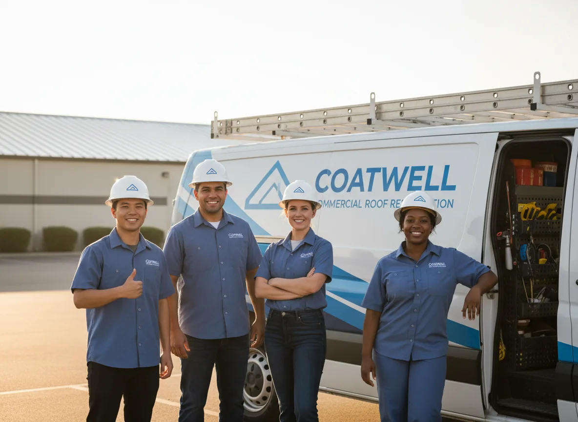 Commercial roof coating company in Preston, GA